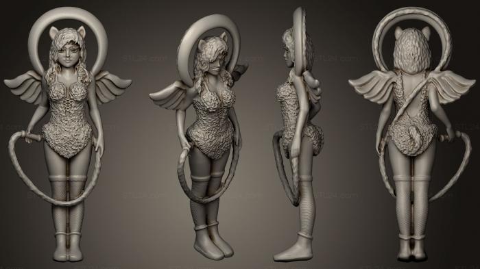 Toys (Girl with a whip, TOYS_0198) 3D models for cnc